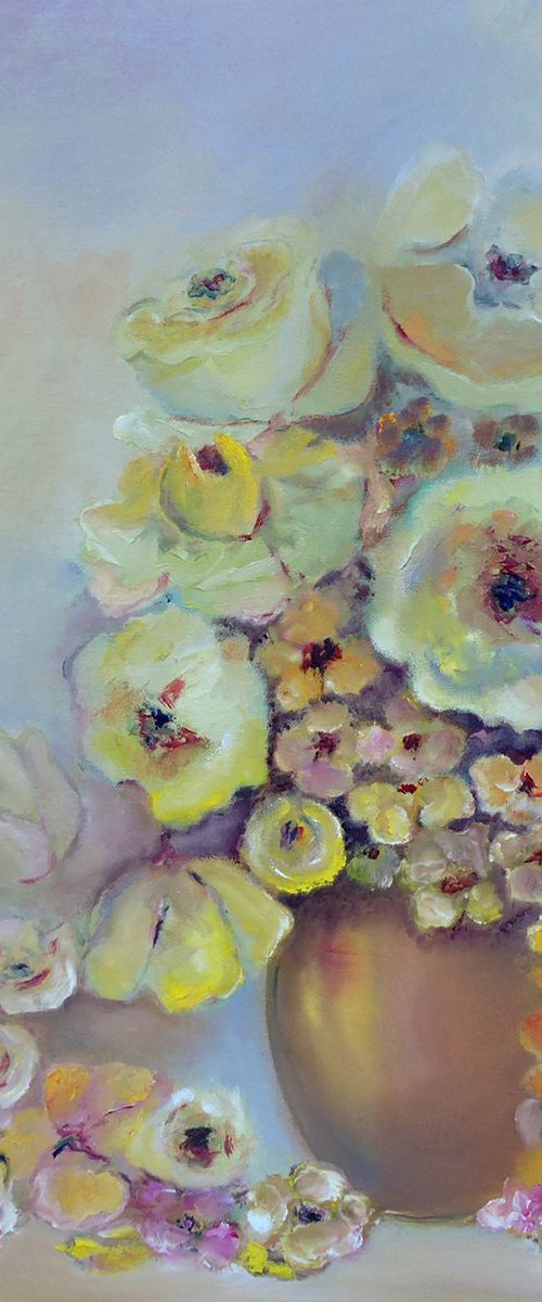 All that Flowers bring to the World. by Veta  Barker