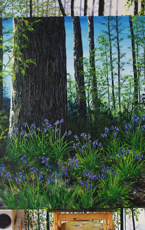 Forest Floor in Spring by Hazel Thomson