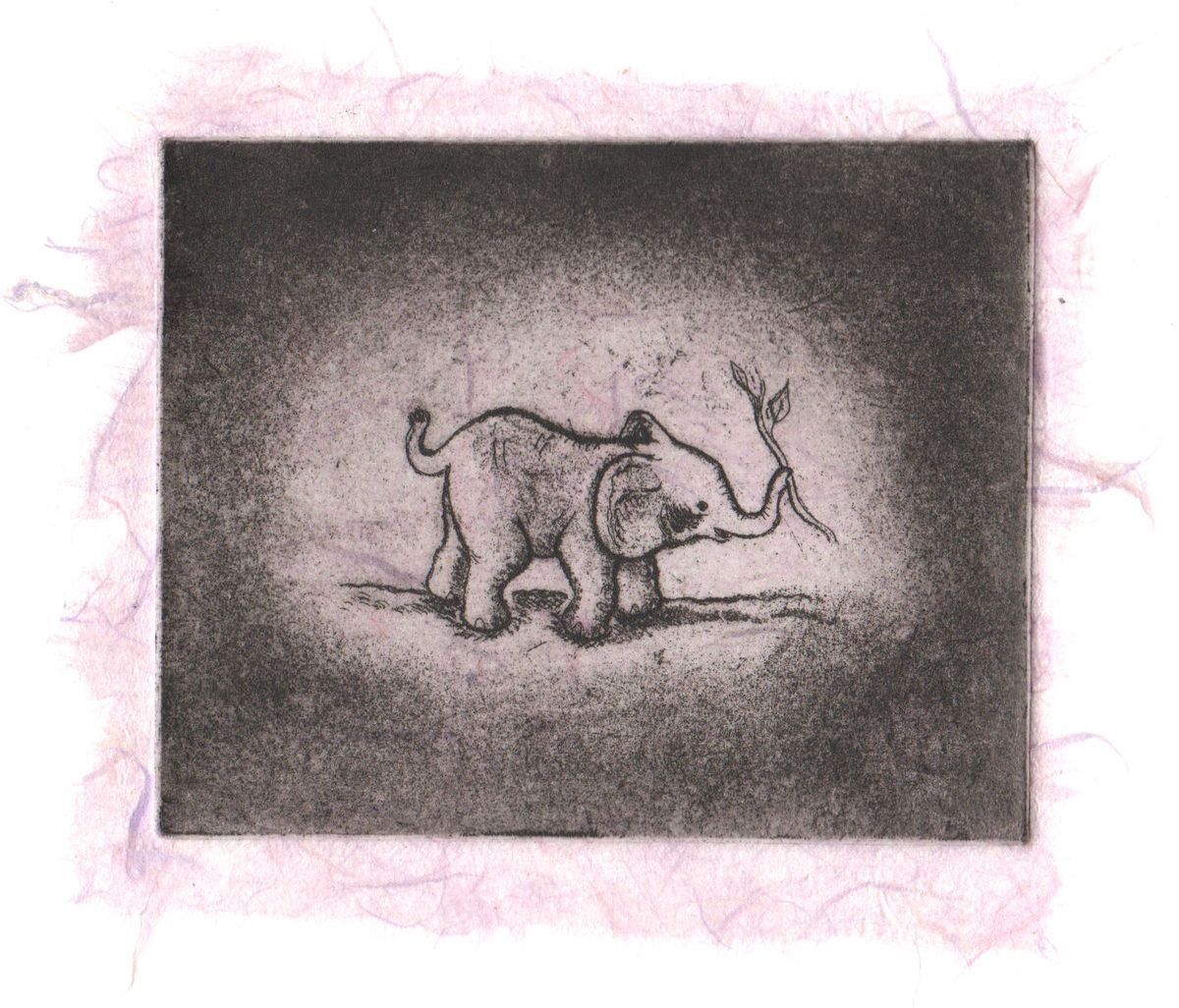 Baby Elephant by Theresa Pateman