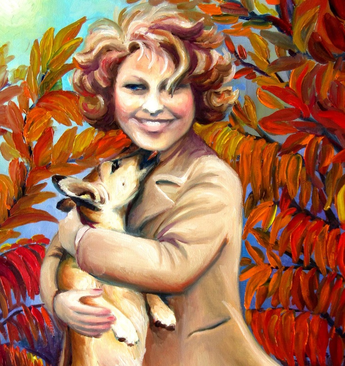 Queen Elizabeth Ii As Child With Her Pet Corgi D Artfinder