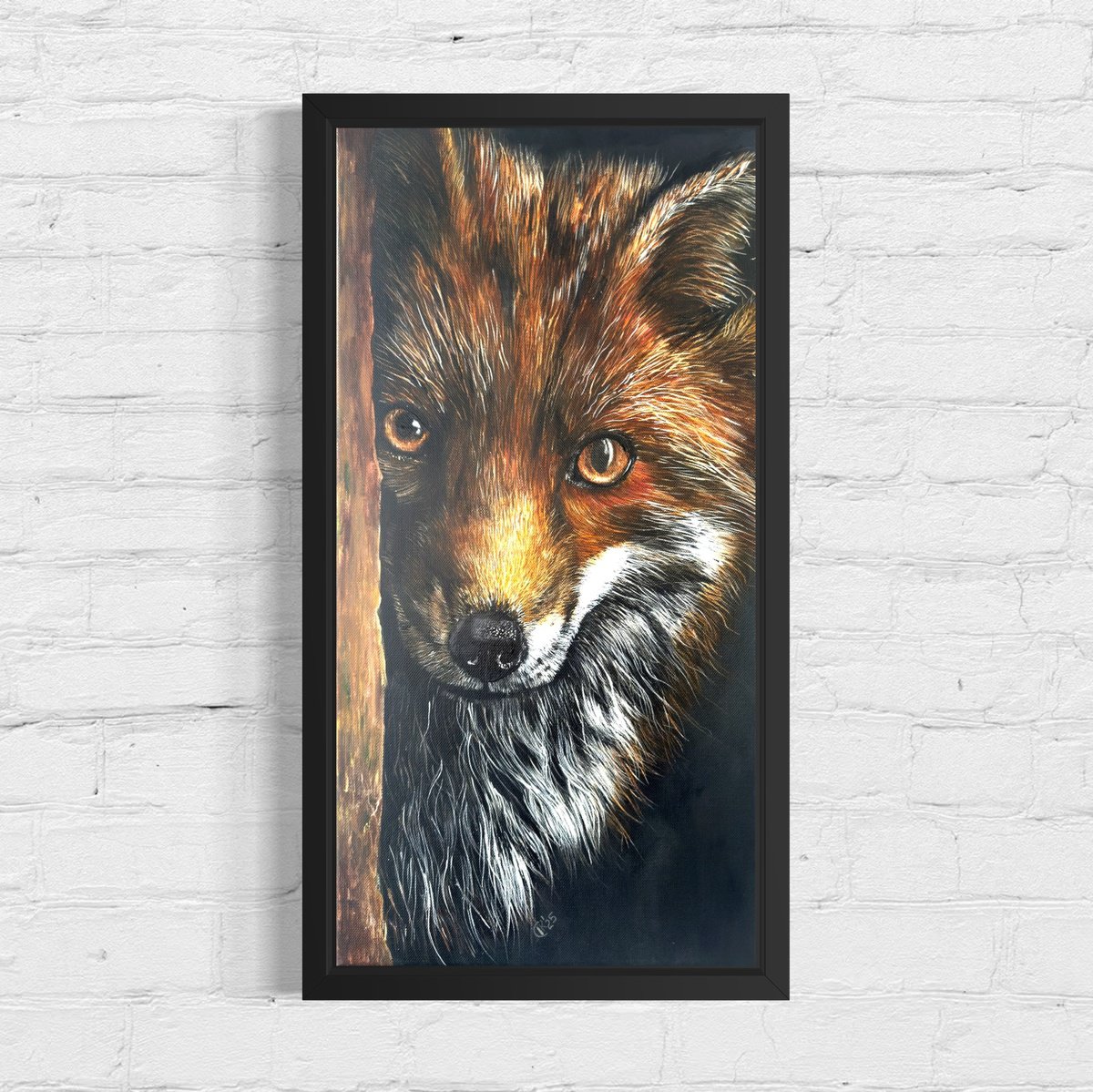 The Watcher By Irina Kurganskaya, 12 X 24, Artwork For Sale On Artfinder