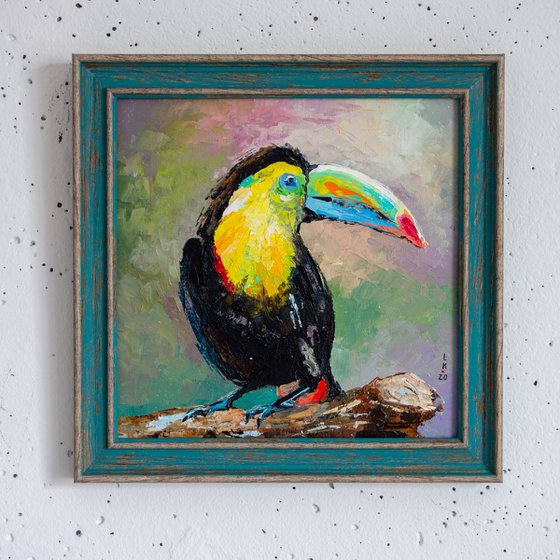 Toucan bird(framed)