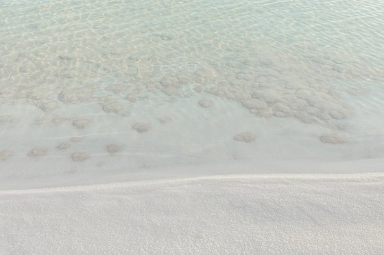 Dead Sea, near the water.
