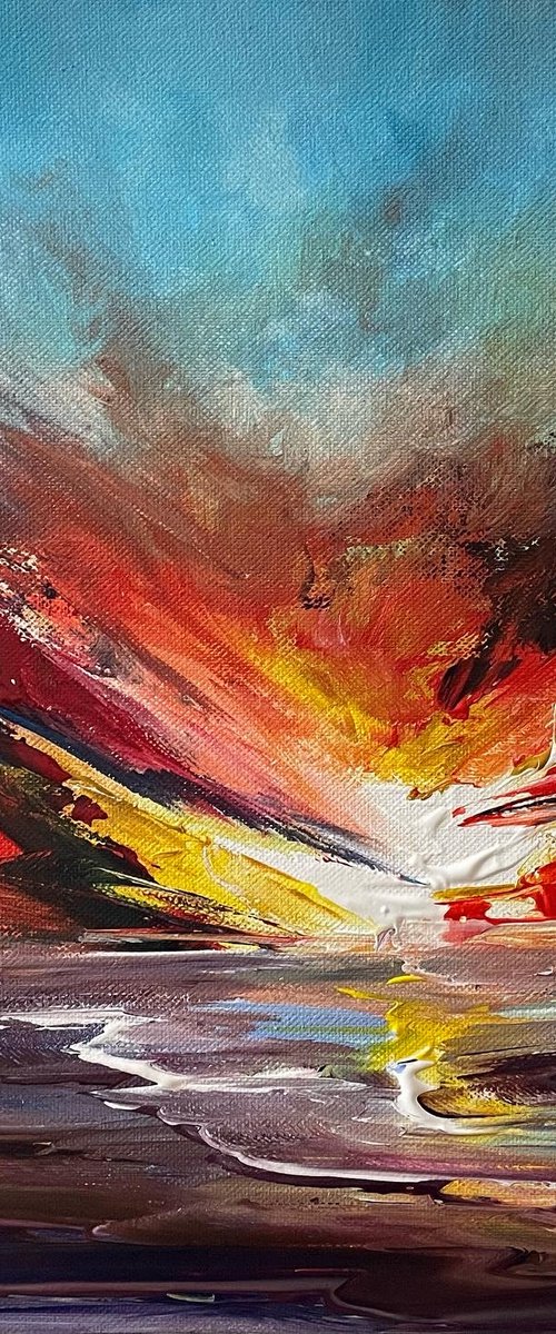 Inner Sun VII by Timea  Valsami