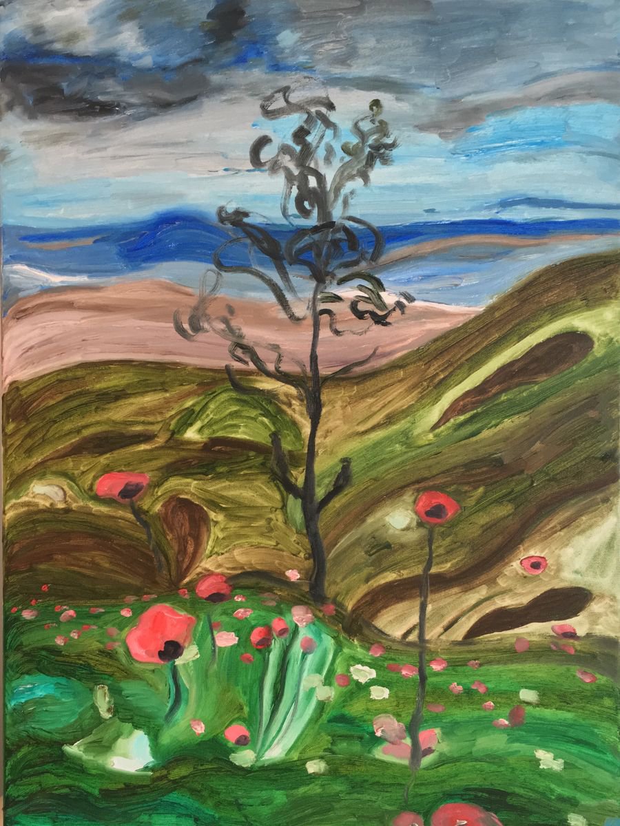 Poppies by Kat X
