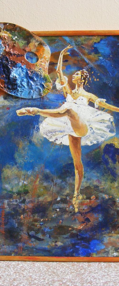 "The palette of her spirit"....Unique artwork.....SPECIAL PRICE!!! by Ivan  Grozdanovski