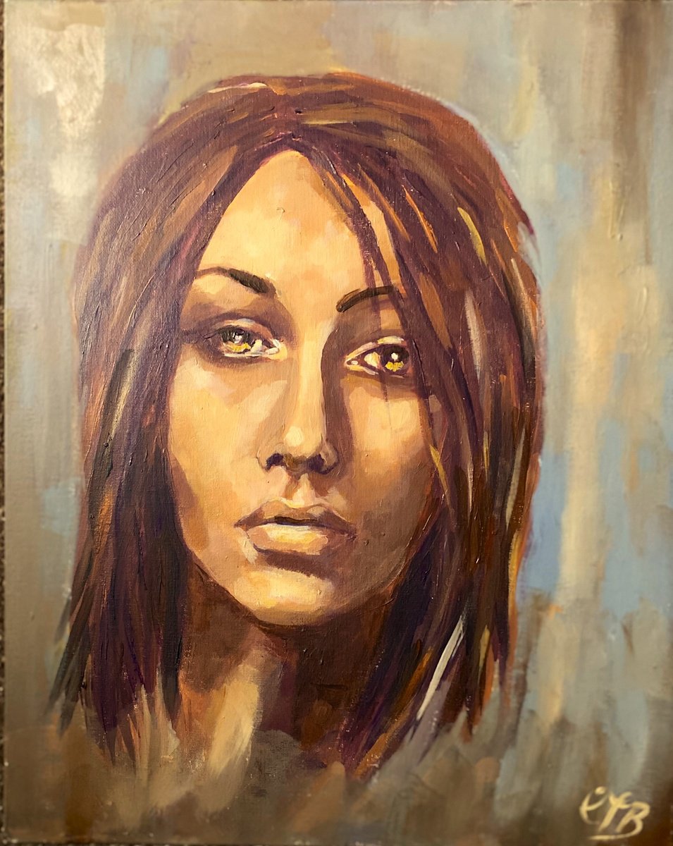 Portrait #2 - Portrait Woman by Colette Baumback