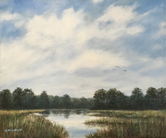 Lowcountry Afternoon - oil 20X24 (SOLD)