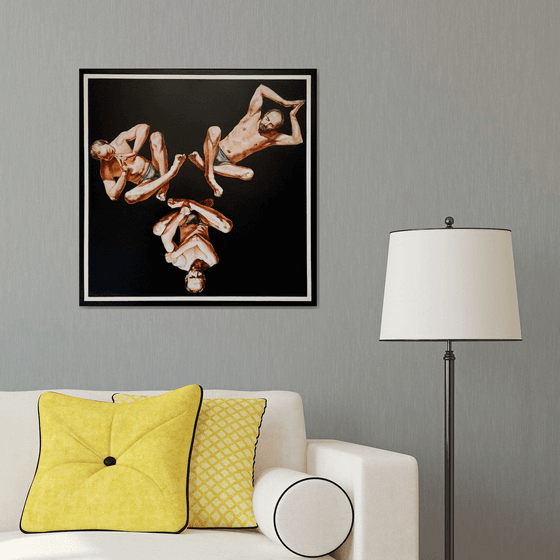 Triple portrait-I