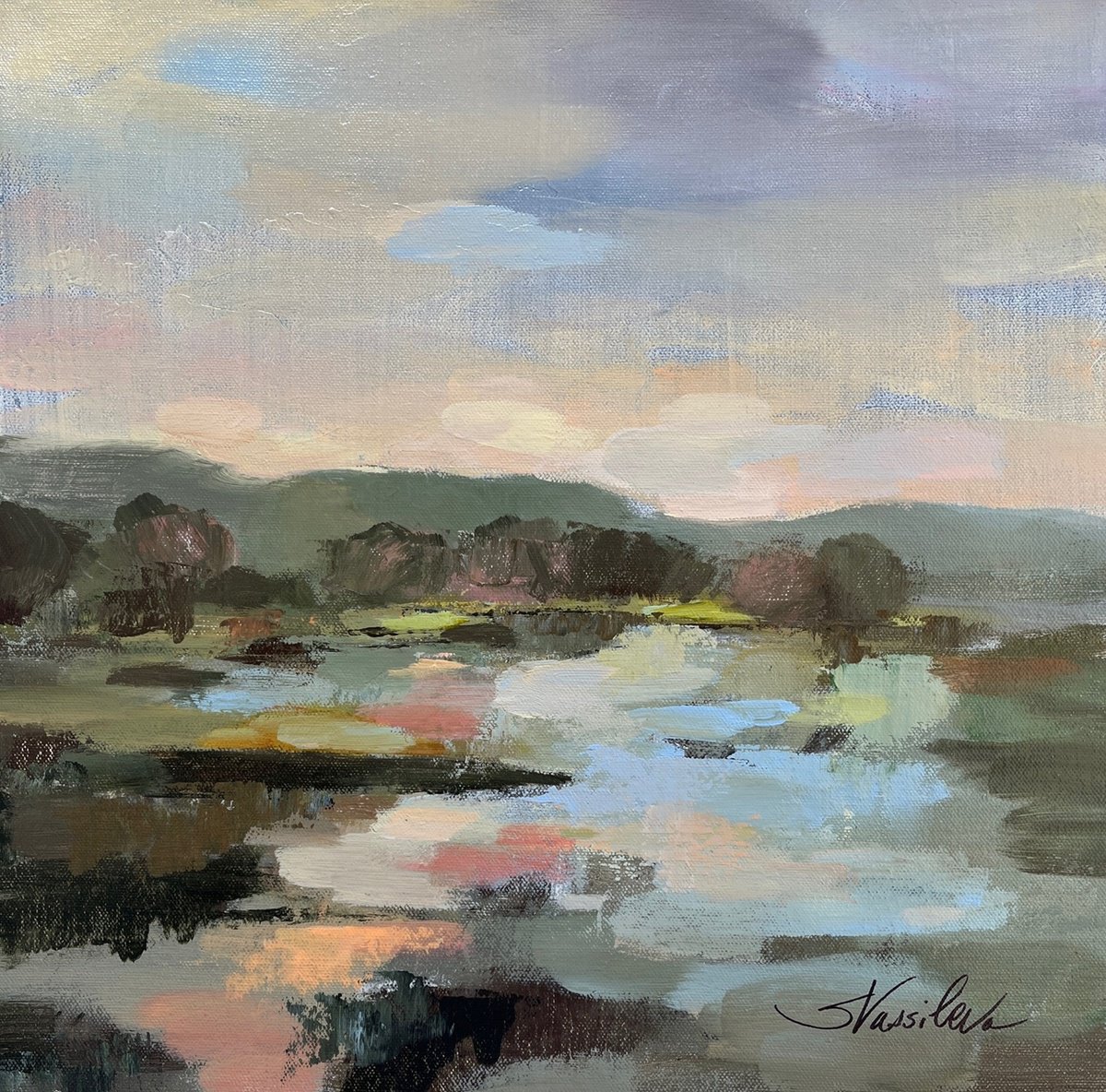  First Sun Rays By Silvia Vassileva, 15 X 15, Artwork For Sale On Artfinder