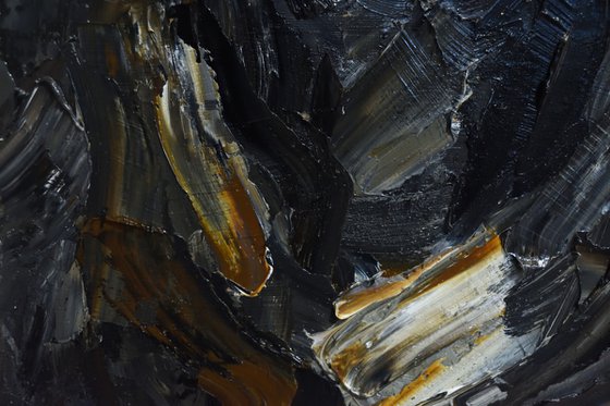 Portrait in dark tones