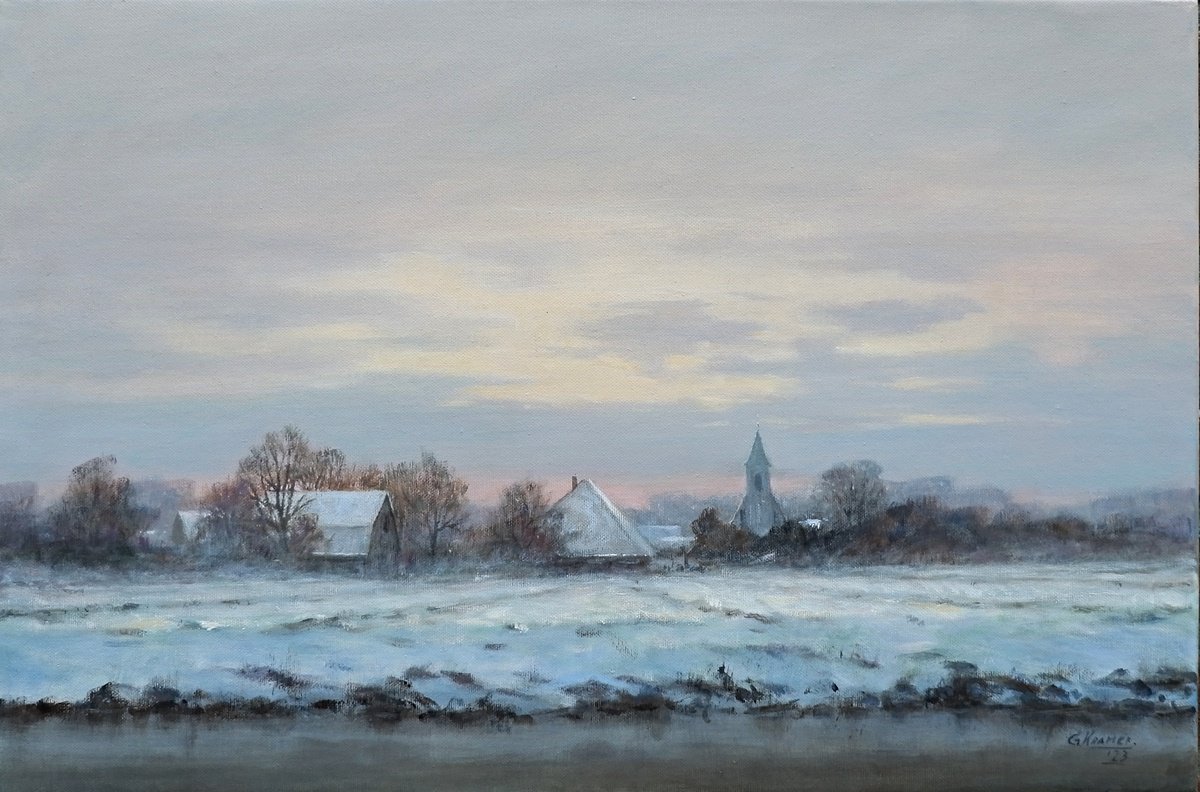 Wintermorning by Gerard Kramer