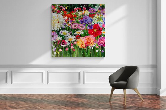 you made the flowers dance