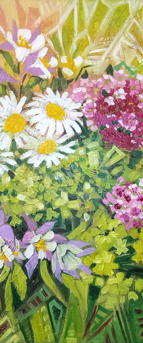 Floral Mosaic by Ekaterina Prisich
