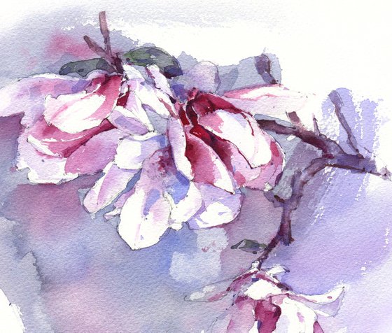 "Melody of pink magnolias" v.2