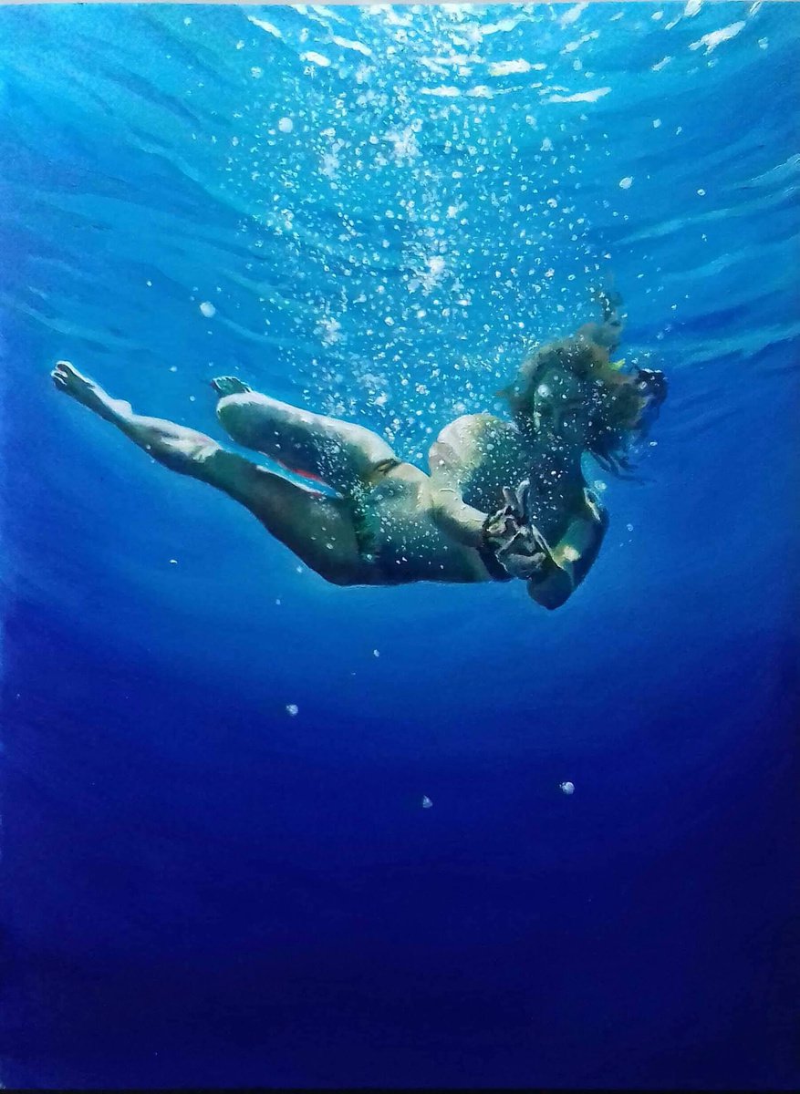 Wait By Warren Faye, 8 X 11, Artwork For Sale On Artfinder