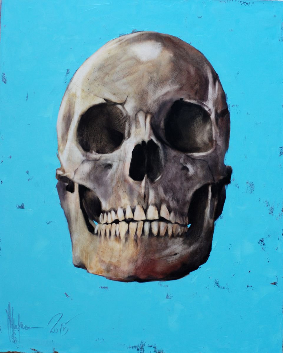 The skull (2015) Oil painting by Igor Shulman | Artfinder