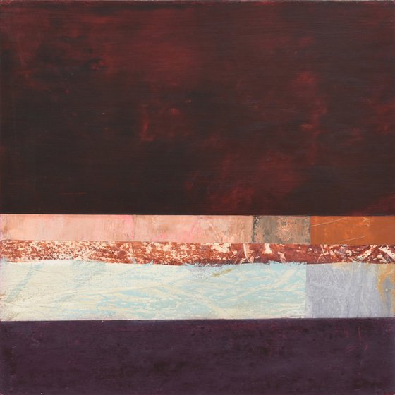Burgundy with a Pale Line