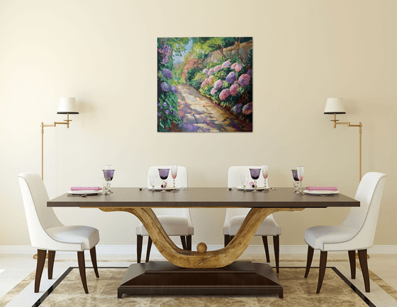 Colourful Hydrangeas