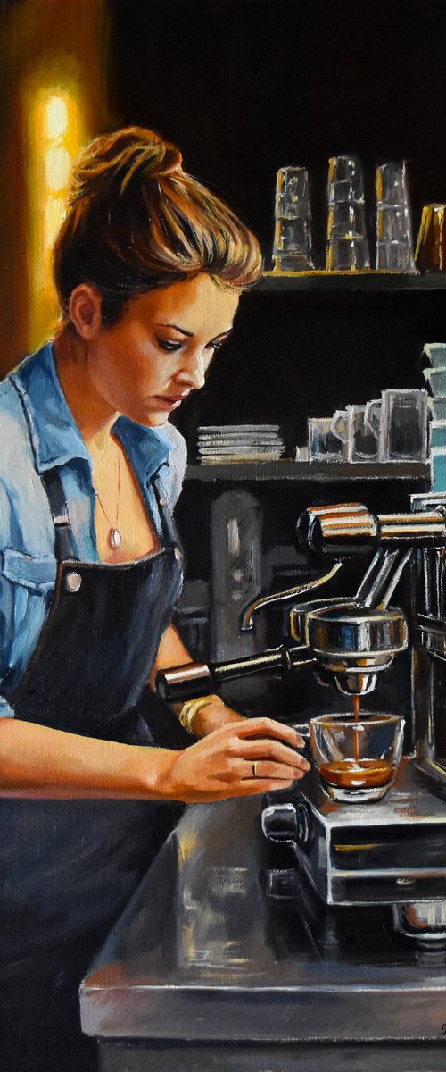 At the coffee shop by Serghei Ghetiu