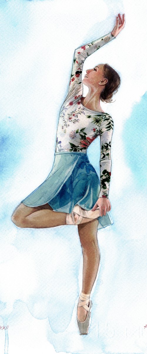 Ballet Dancer CCLXXVII by REME Jr.