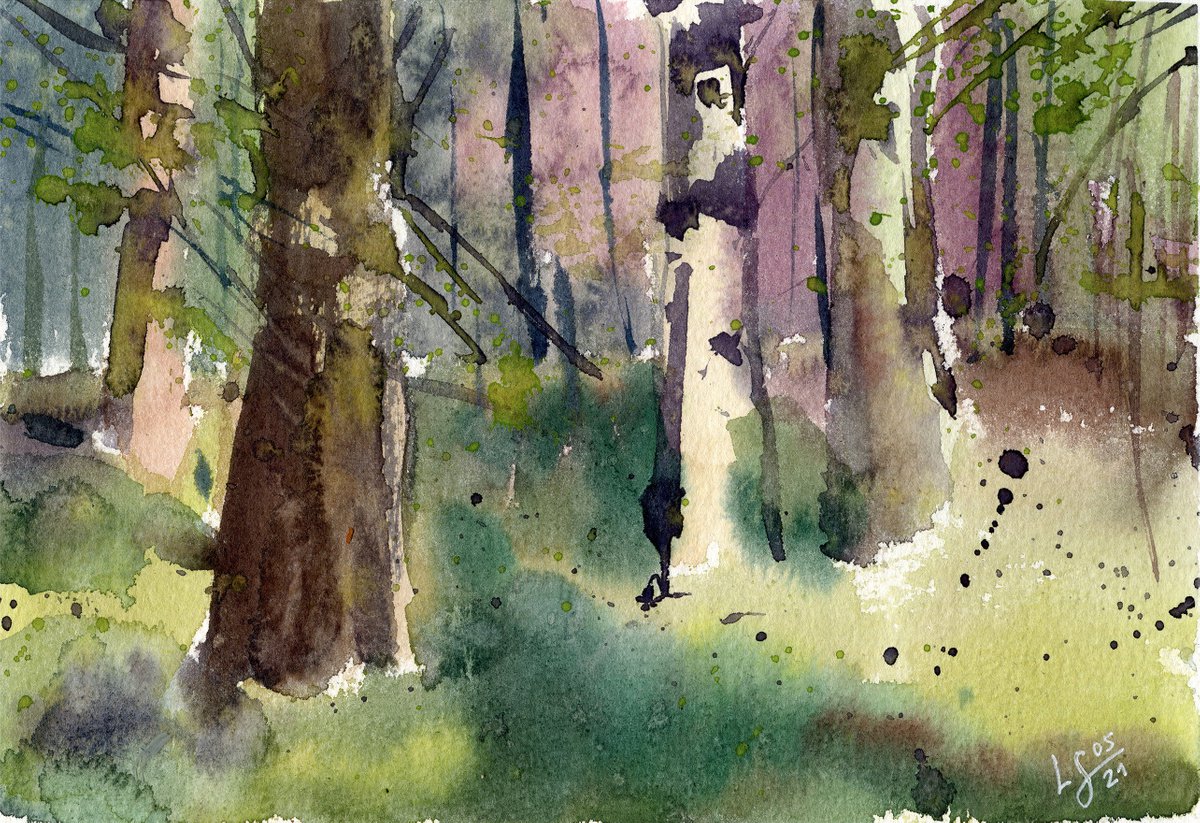 The forest awakens. Silesia by SVITLANA LAGUTINA