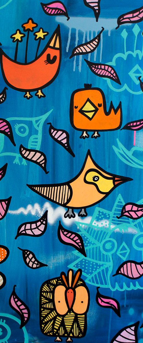 Autumn Birds by Kev Munday