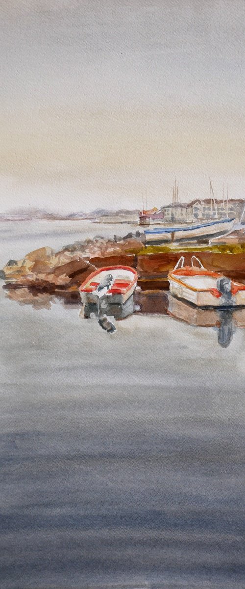 Serenity in Skärhamn. Sweden. by Elena Lykhodid