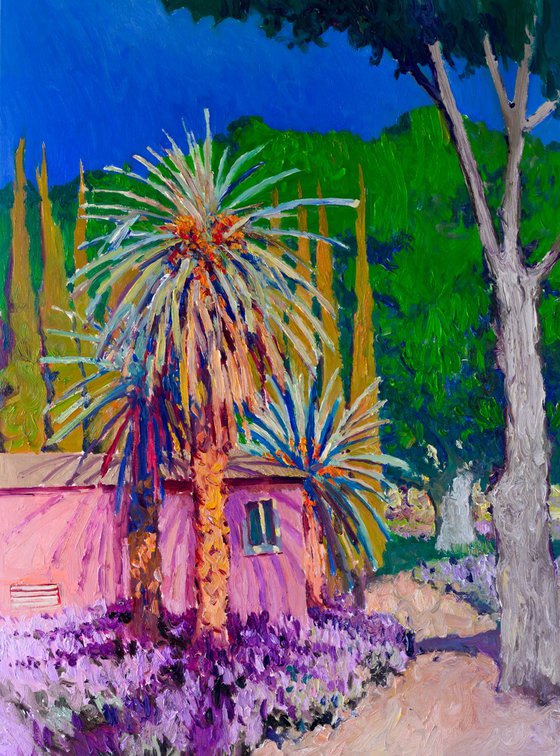 Pink House in the Park