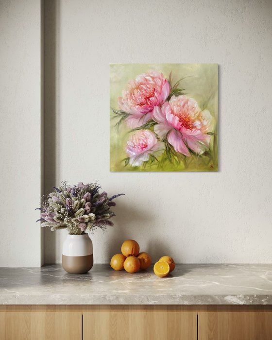 Magic peonies series - Petals of Tenderness