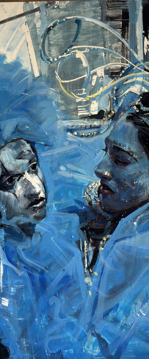 A Carnival couple by Marco Ortolan