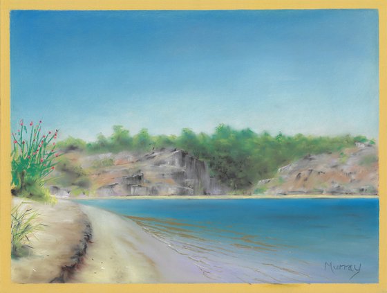 Iztuzu Beach Turkey Landscape Painting
