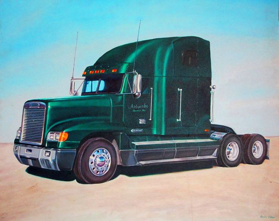 Freightliner : A Study in Metal and Chrome