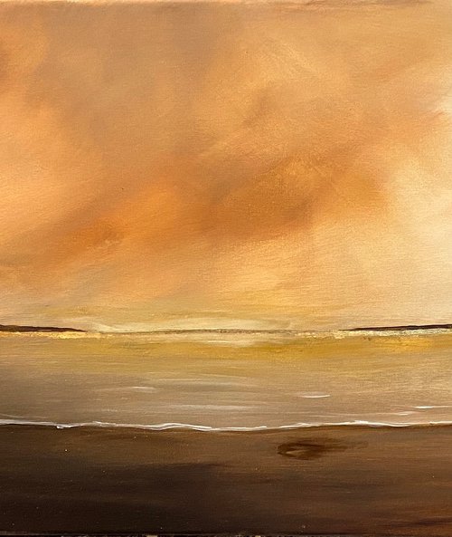 Golden Coastline by Aisha Haider