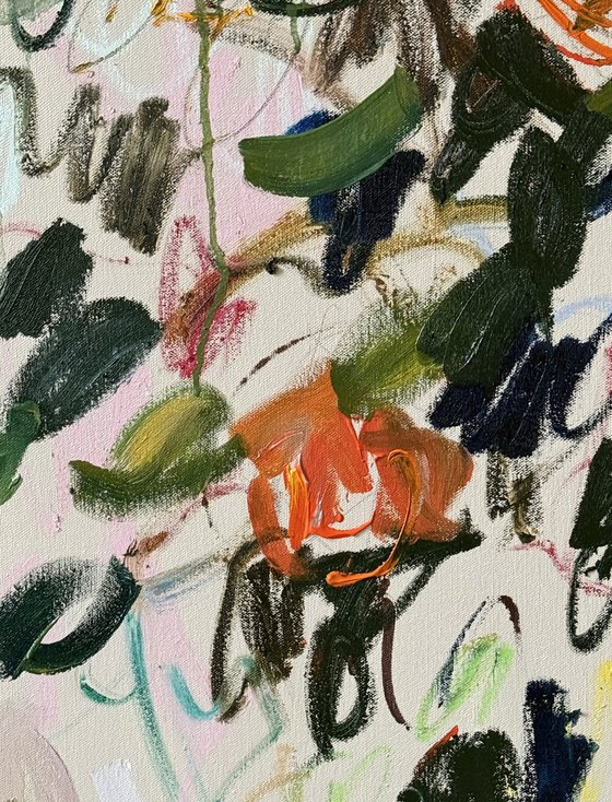 Happiness is an orange tree.