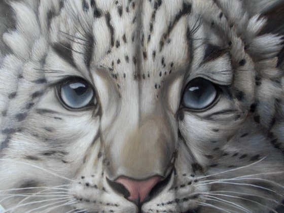 "Irbis", animalistic art