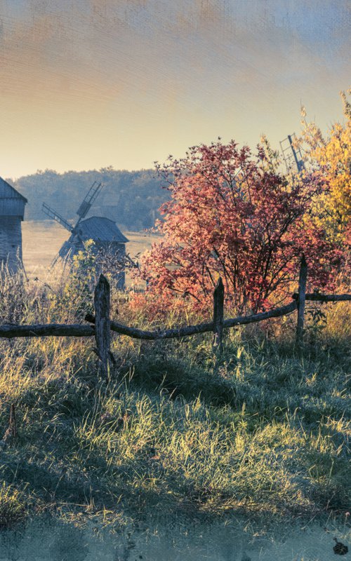 Autumn evening. by Valerix