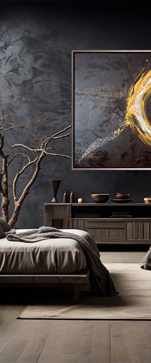 Gold Circle of Abundance by Indie Ru