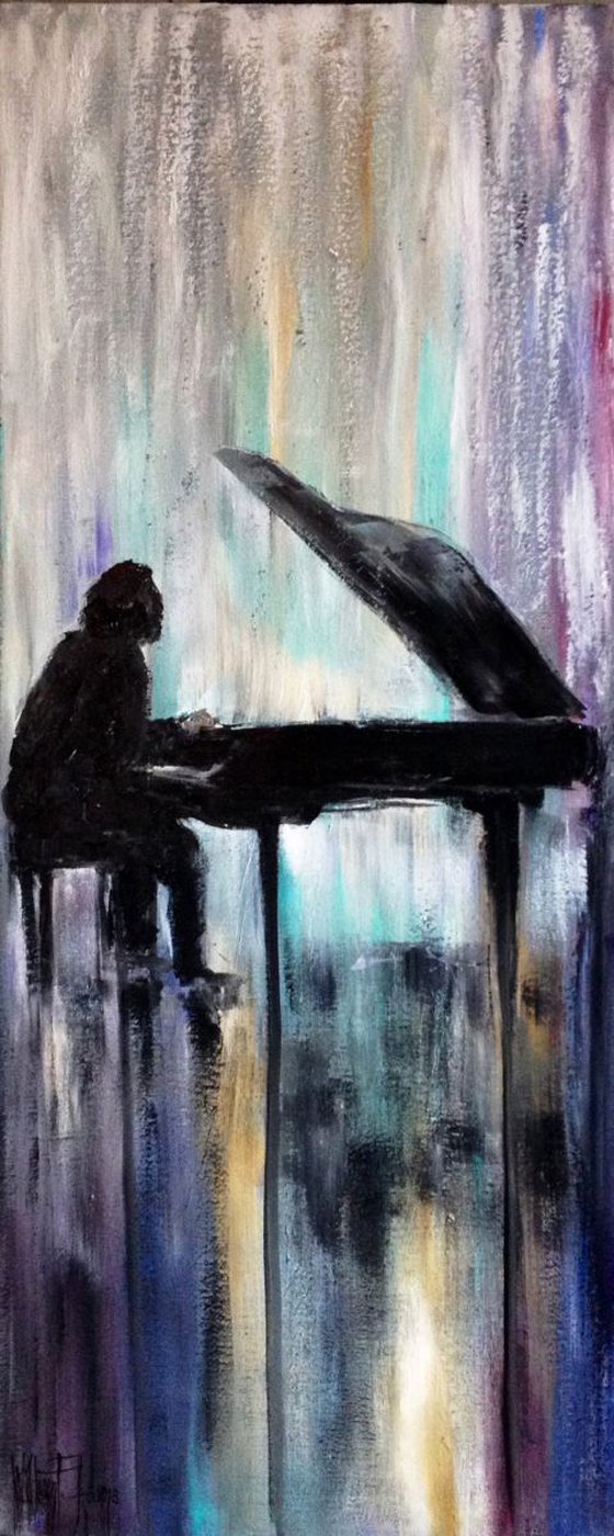 The Pianist - Abstract