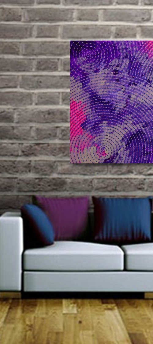 Violet Night by Marina Krylova
