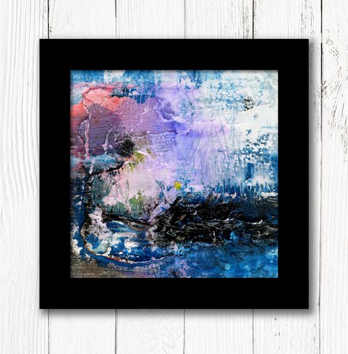 Mystic Journey 29 - Framed Textural Abstract Painting by Kathy Morton Stanion by Kathy Morton Stanion