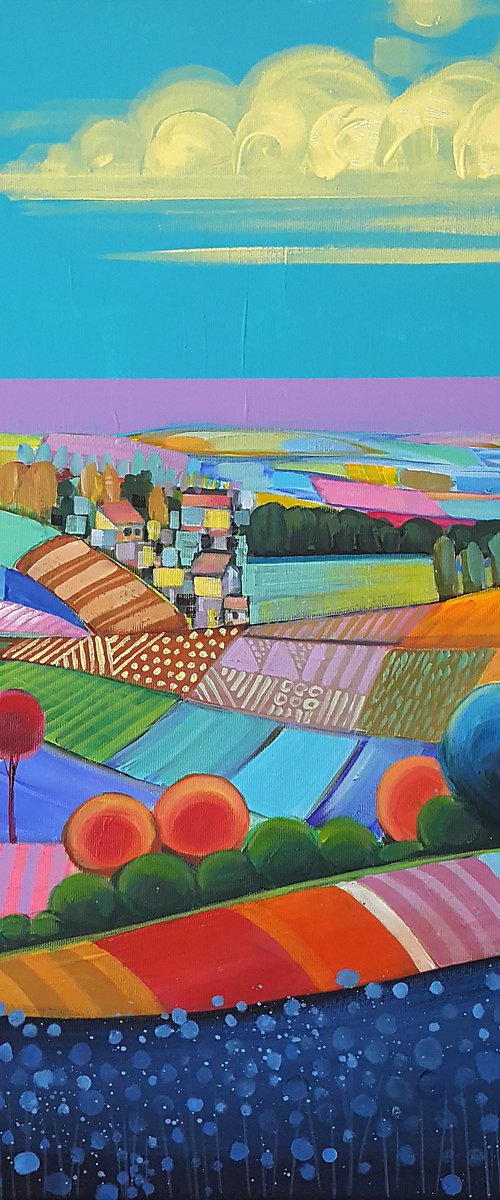 Countryside Morning by Trayko Popov