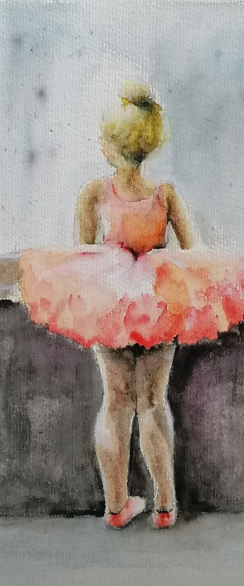 Little ballerina in pink by Susana Z. Harris