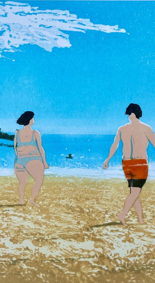 A Day at the Beach by Drusilla Cole
