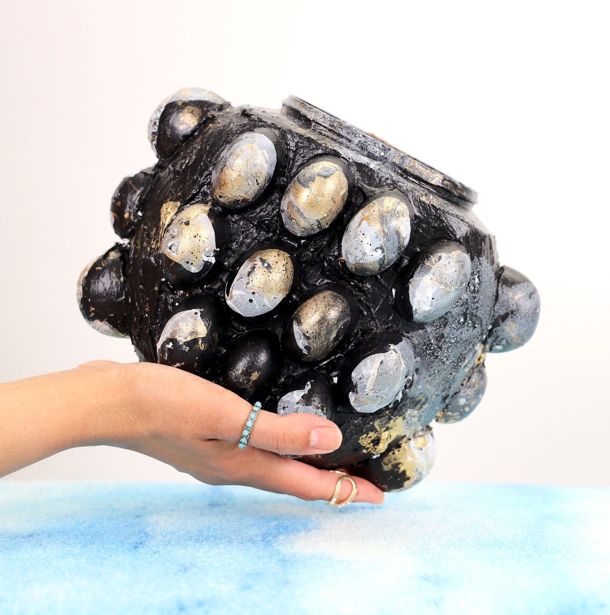 Organic Abstract Stone Sculpture By Poovi Art, 7 X 10", Sculpture- Thoughts, Original Artwork