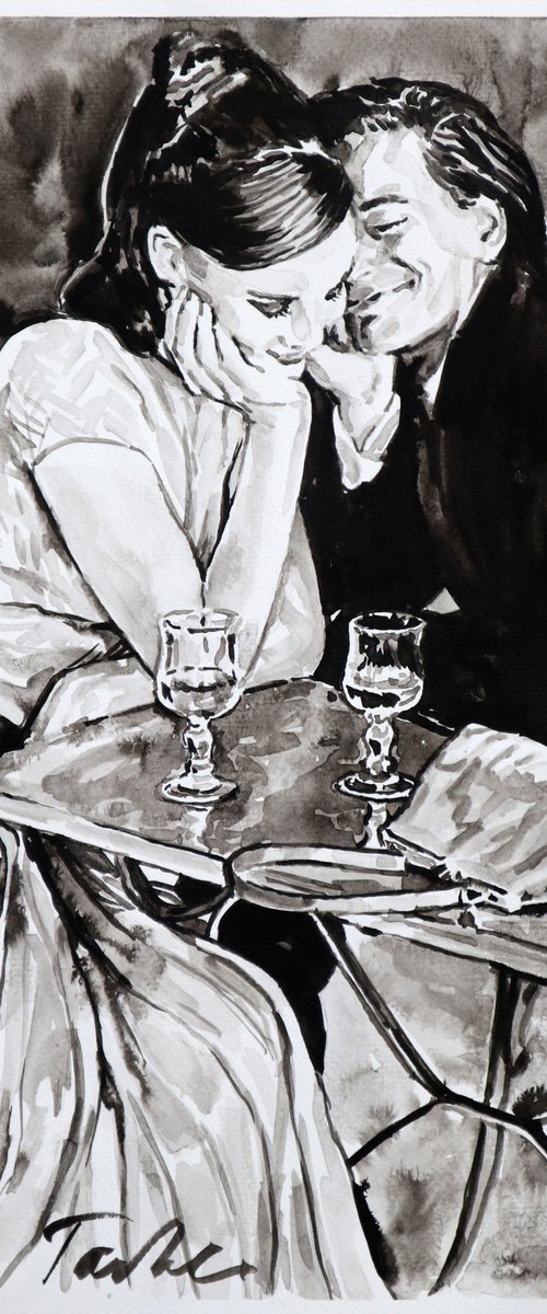 "Romantic date"/ 30x40cm by Tashe