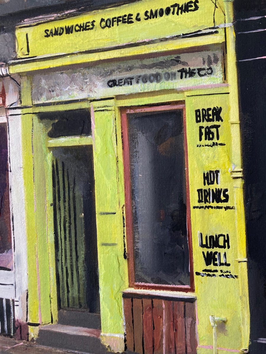 Edinburgh, Snack Bar by Andrew  Reid Wildman