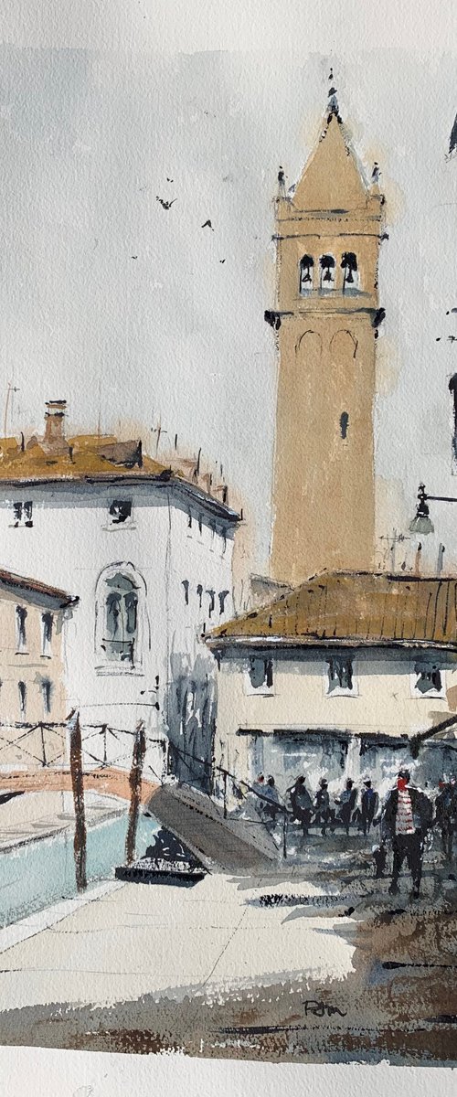 San Barnaba, Venice by Paul Mitchell