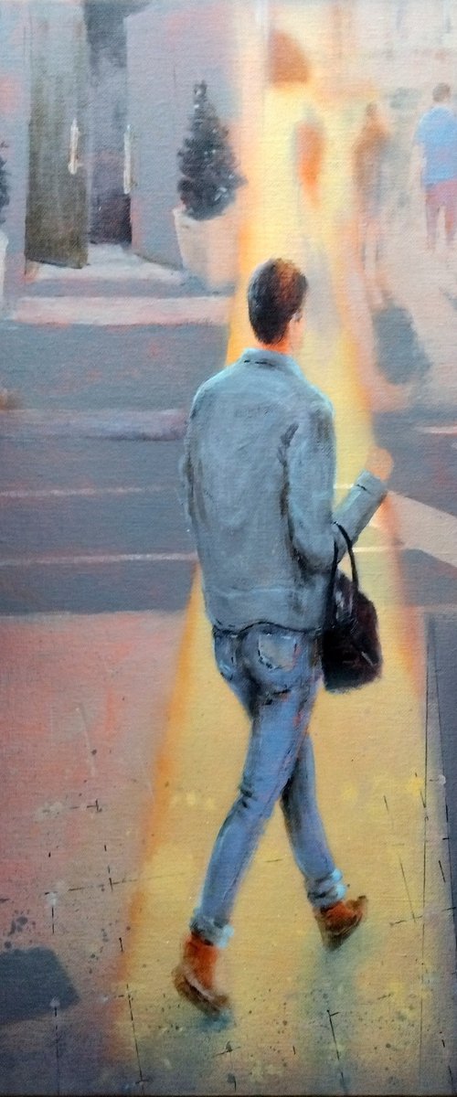 Balkan-devojka, Belgrade by Nenad Kojić watercolorist