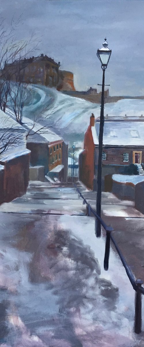 'Edinburgh Castle, Winter, 2021' by Stephen Howard Harrison